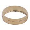 9ct Yellow Gold 6mm Patterned Wedding Band
