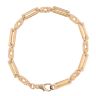 9ct Yellow Gold Bar And Knots Fancy Bracelet 7.5"