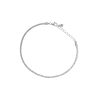 Sterling Silver Cubic Zirconia Line Bracelet 8" by Icesia