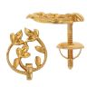 22ct Yellow Gold Fancy Stud Earrings