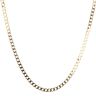 9ct Yellow Gold Curb Chain 22"