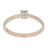 9ct Yellow Gold 0.10ct Diamond Solitaire Ring