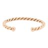 9ct Yellow Gold Patterned Twist Torque Bangle