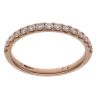 18ct Rose Gold 0.45ct Brilliant Cut Half Eternity Ring