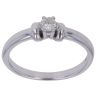 9ct White Gold 0.15ct Diamond Solitaire Ring