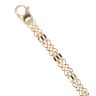 9ct Yellow Gold Celtic Fancy Bracelet 7.5"