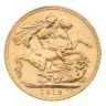 1912 George V Large Head UK Full Sovereign Coin