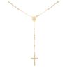 9ct Yellow Gold Childrens Rosary Beads 16"