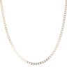 9ct Yellow Gold Square Curb Chain 22"