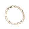 9ct Yellow Gold Infinity Bracelet 7"