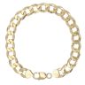 9ct Yellow Gold Curb Bracelet 8.5"