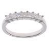 18ct Yellow Gold 0.50ct Princess Cut Diamond Seven Stone Eternity Ring