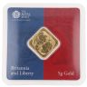 5g The Royal Mint Britannia & Liberty Sealed Ingot