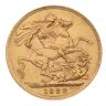 1928 George V Large Head South Africa Full Sovereign Coin