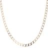 9ct Yellow Gold Square Curb Chain 20"