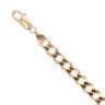 9ct Yellow Gold Curb Bracelet 8"