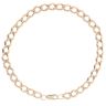9ct Yellow Gold Curb Bracelet 10"