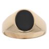 9ct Yellow Gold Onyx Signet Ring