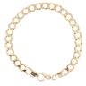9ct Yellow Gold Curb Bracelet 8.5"