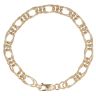 9ct Yellow Gold Fancy Twist Bracelet 7.5"