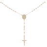 9ct Yellow Gold Rosary Beads 24"