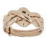 9ct Yellow Gold Four Piece Puzzle Ring