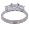 Platinum 1.81ct Brilliant Cut Diamond Trilogy Ring