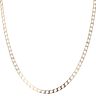9ct Yellow Gold Square Curb Chain 20"