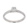 9ct White Gold 0.25ct Brilliant Cut Diamond Solitaire Ring
