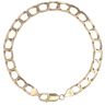 9ct Yellow Gold Curb Bracelet 8"