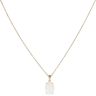 9ct Yellow Gold Opal Pendant and Chain 18"