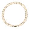 9ct Yellow Gold Curb Bracelet 8"