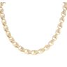 9ct Yellow Gold Tulip Chain 22"