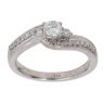 18ct White Gold 0.35ct Brilliant Cut Diamond Solitaire Ring