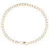 9ct Yellow Gold Curb Bracelet 9.5"