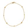 22ct Yellow Gold Fancy Bead Bracelet 7"