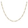 9ct Yellow Gold Figaro Chain 22"