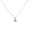 18ct Yellow Gold 0.30ct Brilliant Cut Diamond Pendant and Chain 16"
