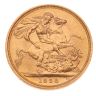 1958 Elizabeth II First Portrait UK Full Sovereign Coin
