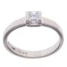 18ct White Gold 0.33ct Brilliant Cut Diamond Solitaire Ring