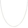 9ct White Gold Belcher Chain 24"