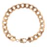 9ct Yellow Gold Curb Bracelet 9.5"