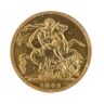 1909 Edward VII  Large Head UK Full Sovereign Coin