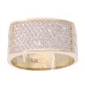 9ct Yellow Gold Cubic Zirconia Signet Ring
