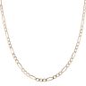 9ct Yellow Gold Figaro Chain 18"