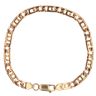 9ct Yellow Gold Fancy Bracelet 8"