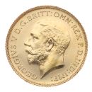 1911 George V Large Head Australia Half Sovereign Coin