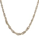 9ct Yellow Gold Prince Of Wales Graduated Fancy Chain 16"