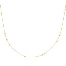 22ct Yellow Gold Bead Chain 16"