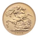 1925 George V Small Head UK Full Sovereign Coin